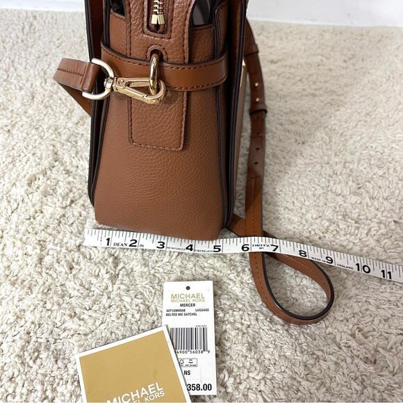 Michael Kors Belted MD Satchel - Picture 16 of 16